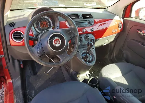 2015 Fiat 500 from USA, damaged, VIN 3C3CFFAR0FT545451